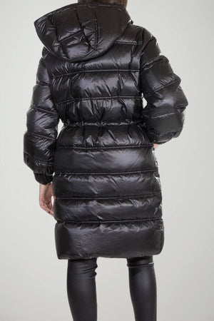 Twinset Milano Piumino Donna Lungo con Cappuccio