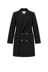 Twinset Milano Cappotto Donna doppiopetto in misto lana