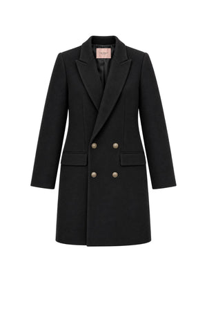 Twinset Milano Cappotto Donna doppiopetto in misto lana