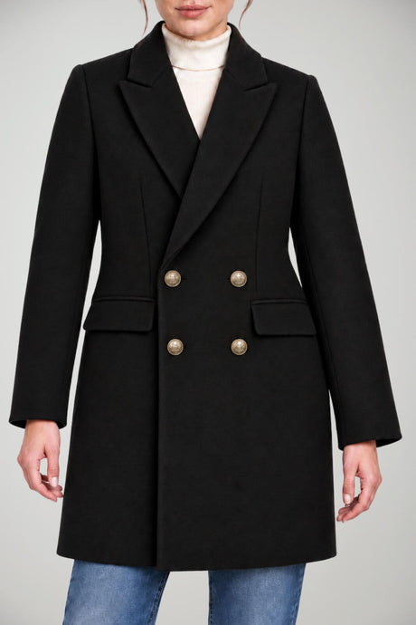 Twinset Milano Cappotto Donna doppiopetto in misto lana