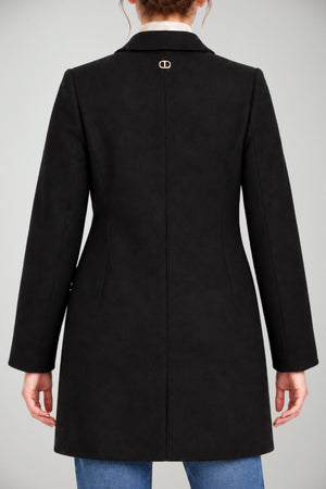 Twinset Milano Cappotto Donna doppiopetto in misto lana