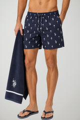 U.S. Polo Assn. Costume Uomo Fantasia Loghi e Palme