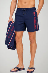 U.S. Polo Assn. Costume Uomo Maxi logo Stampato