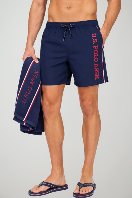 U.S. Polo Assn. Costume Uomo Maxi logo Stampato
