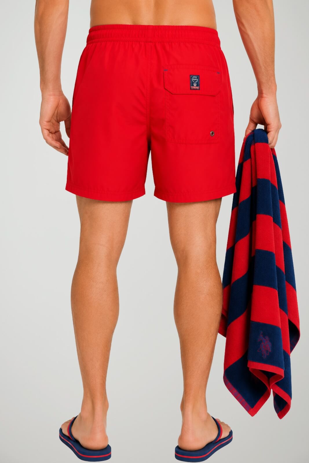 U.S. Polo Assn. Costume Uomo con dettagli Fluo