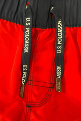 U.S. Polo Assn. Costume Uomo con elastico a contrasto di colore