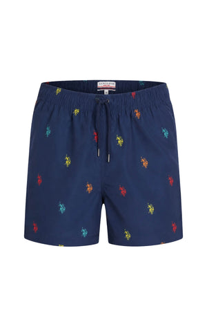 U.S. Polo Assn. Costume Uomo con loghi multicolore