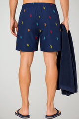 U.S. Polo Assn. Costume Uomo con loghi multicolore
