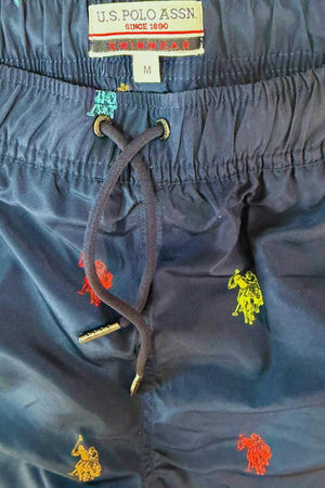 U.S. Polo Assn. Costume Uomo con loghi multicolore