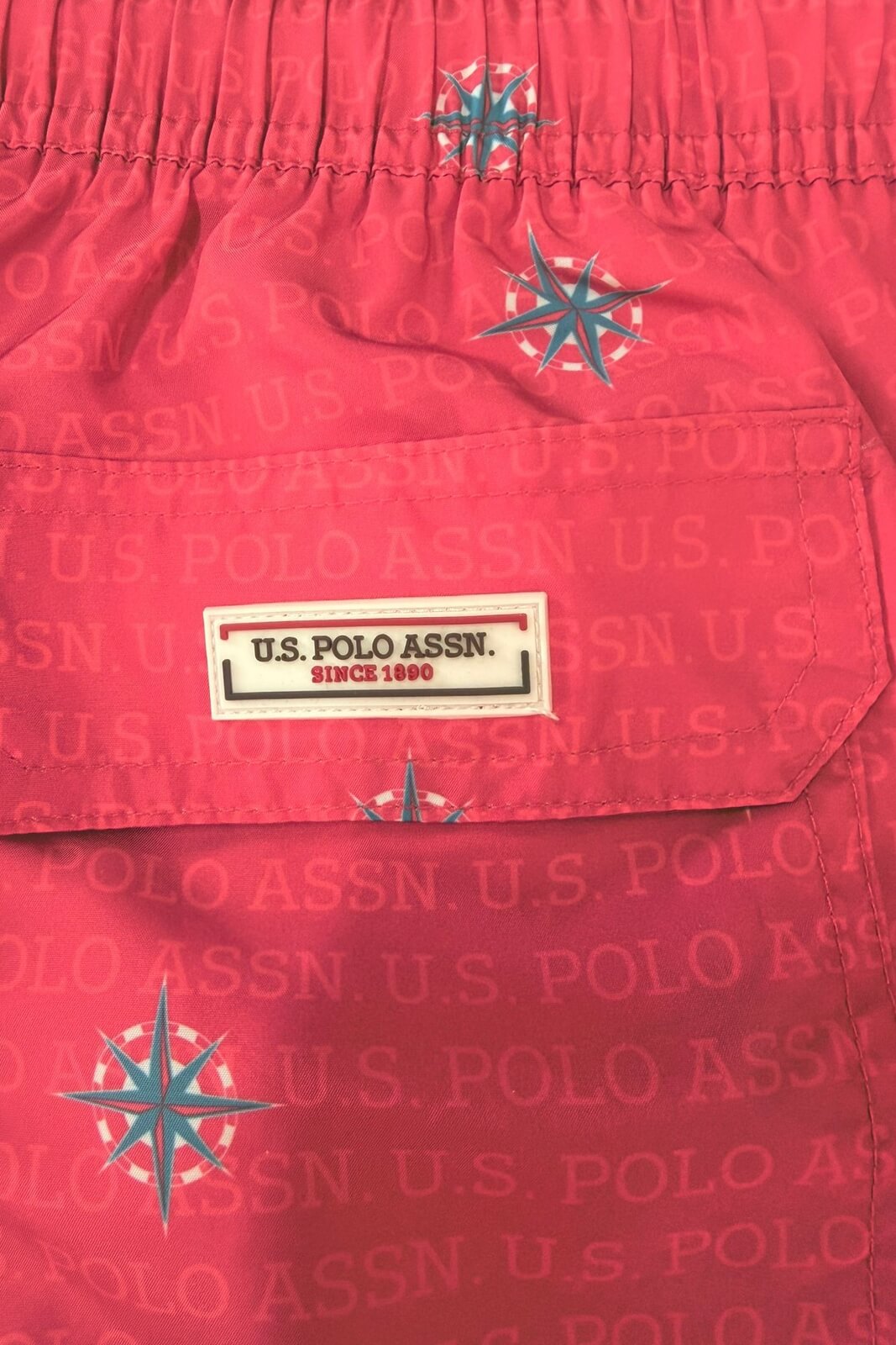U.S. Polo Assn. Costume Uomo logo All Over