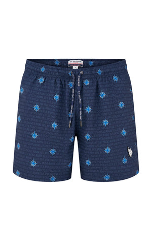 U.S. Polo Assn. Costume Uomo logo All Over