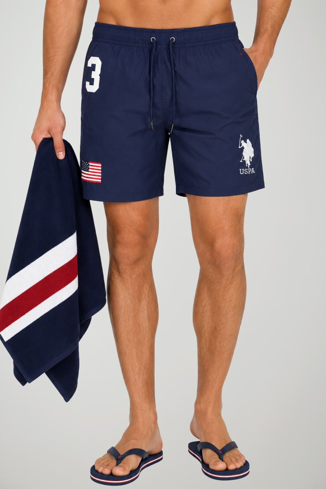 U.S. Polo Assn. Costume Uomo con stampe