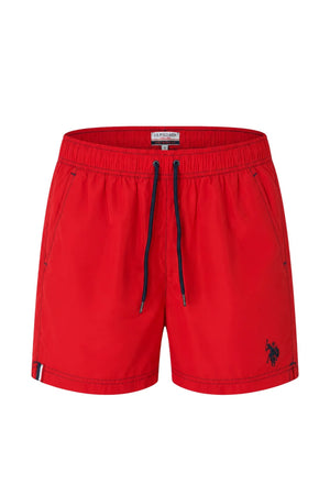U.S. Polo Assn. Costume Uomo tinta unita con logo ricamato