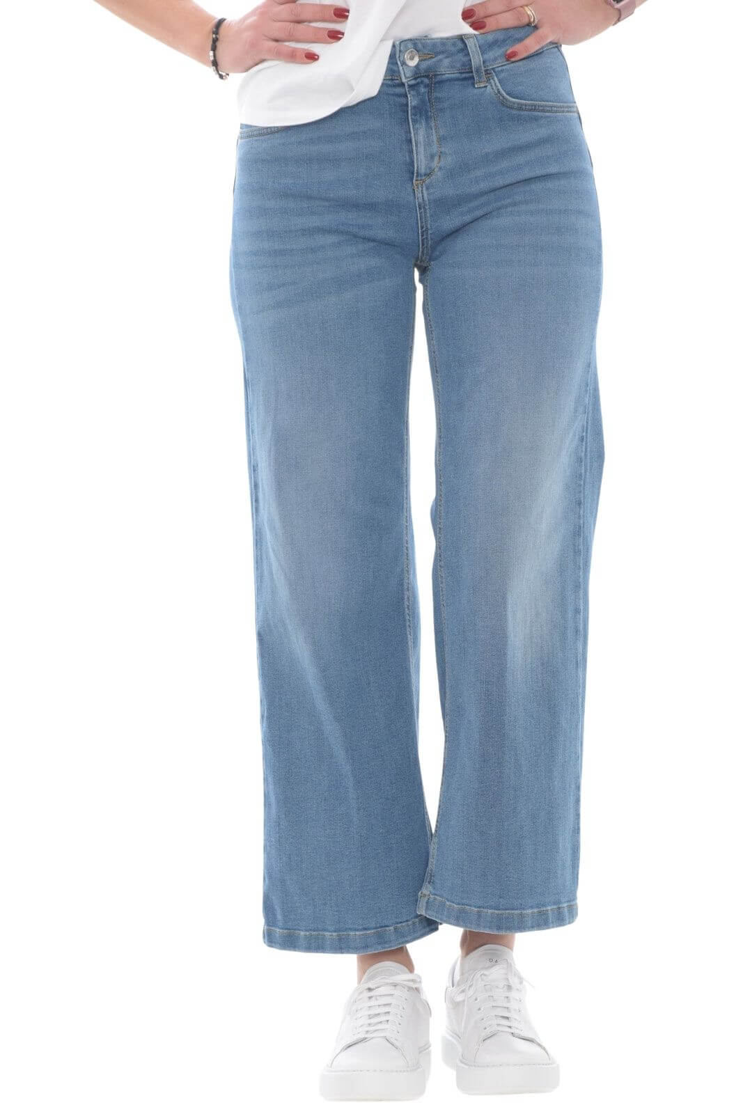 Liu Jo jeans donna flare cropped