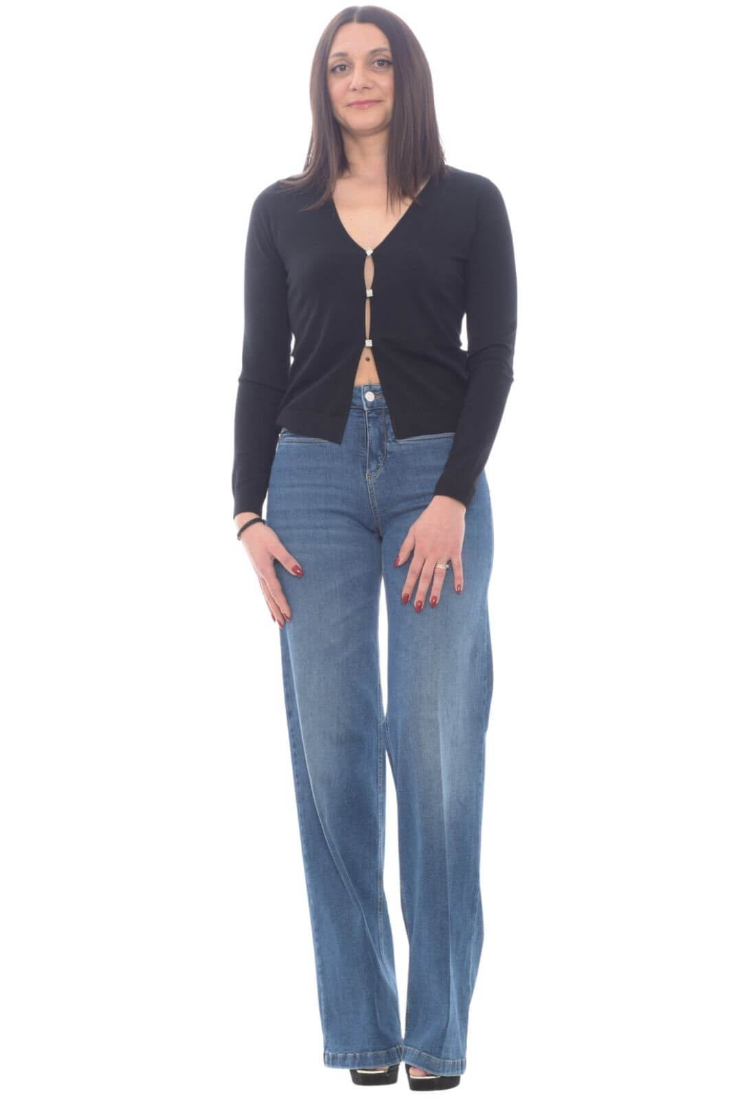 Liu Jo jeans donna flare bottom up