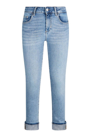 Liu Jo jeans donna skinny con risvolto