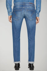 Dondup men's George skinny jeans in recycled stretch denim