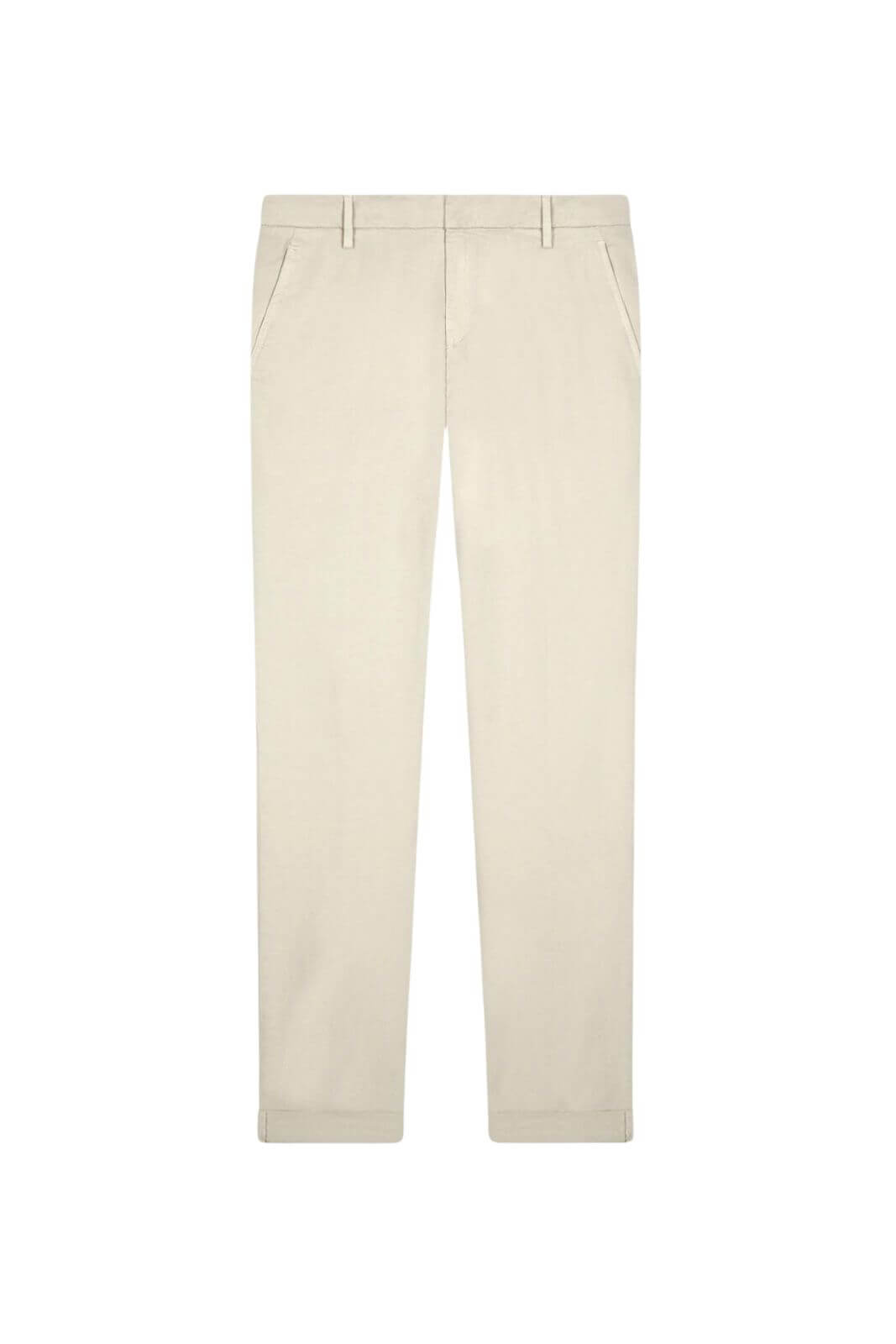 Pantalones Gaubert de corte entallado para hombre de Dondup en gabardina cálida