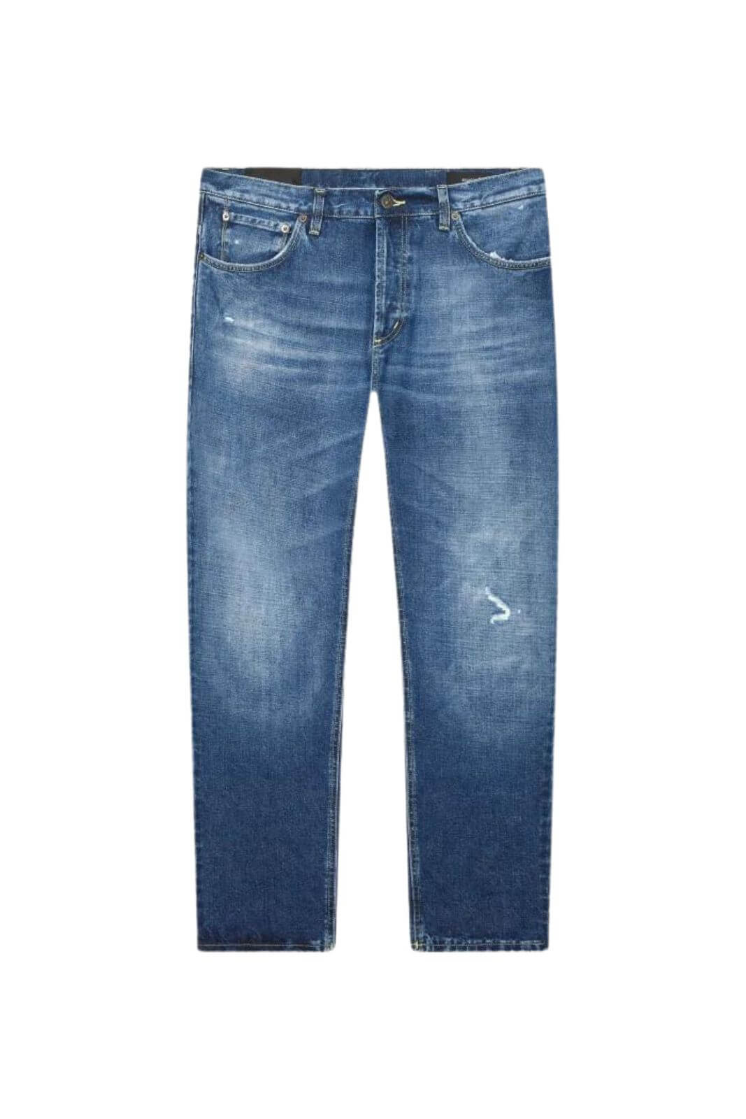 Dondup men's jeans Brighton carrot in fixed denim