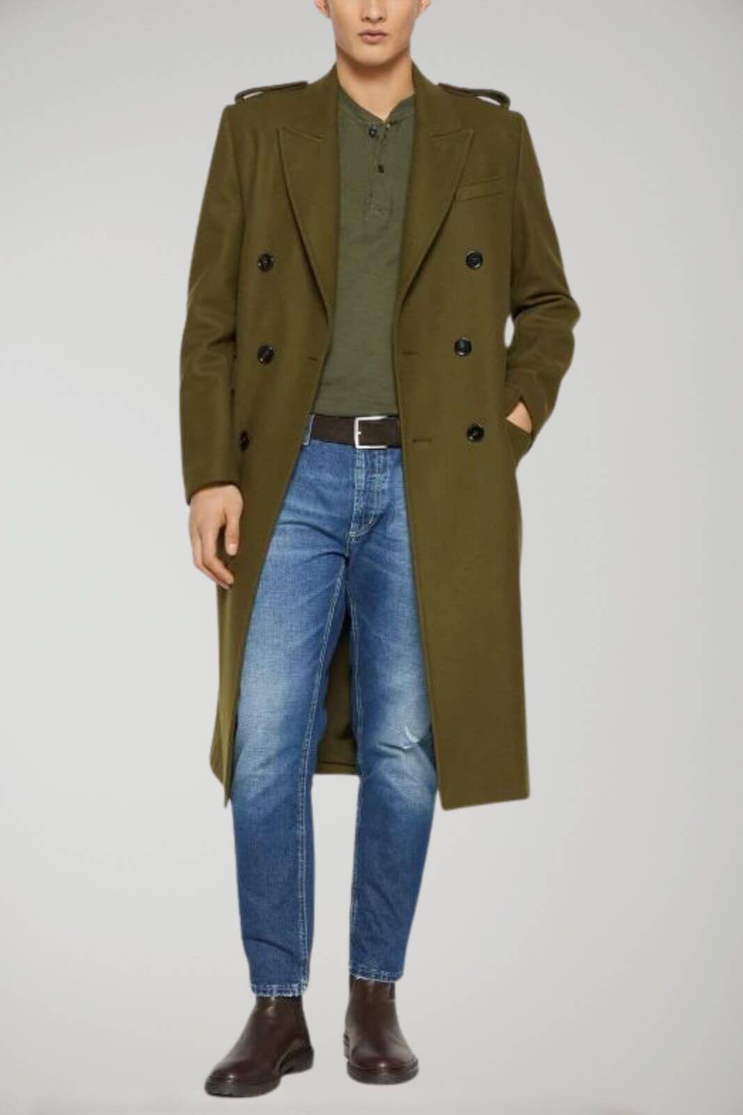 Dondup men's jeans Brighton carrot in fixed denim
