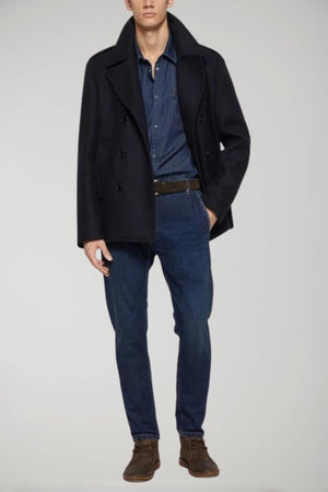 Dondup men's Jeff carrot jeans in stretch denim