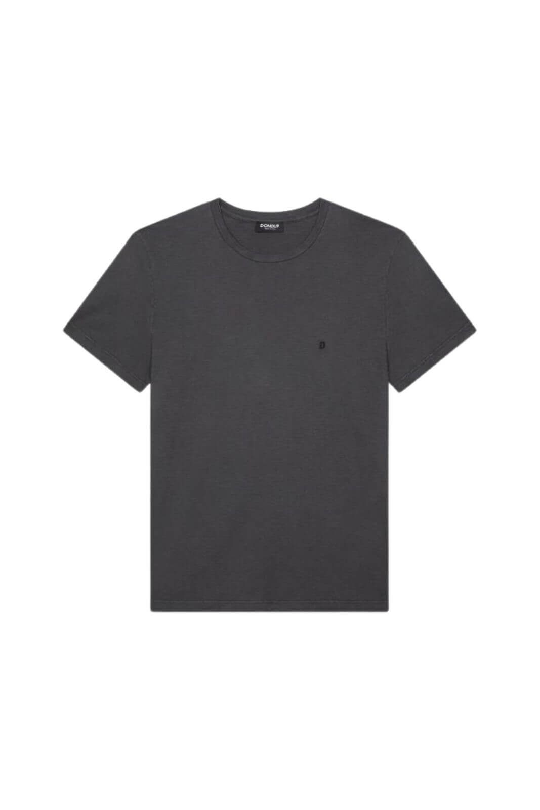 Dondup Men's T Shirt Regular Fit in Flamed Jersey