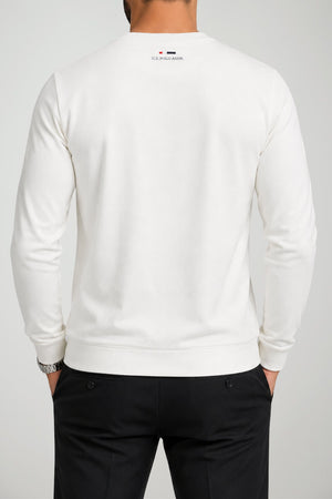 Us Polo Assn Felpa Uomo girocollo con logo