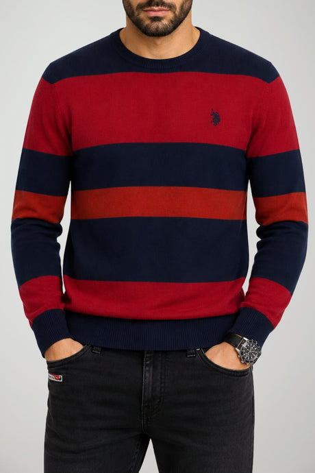 Us Polo Assn Maglia Uomo color block multicolore