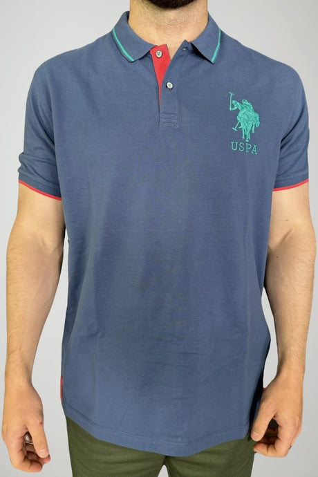 Us Polo Assn Polo Uomo Lonn con maxi logo
