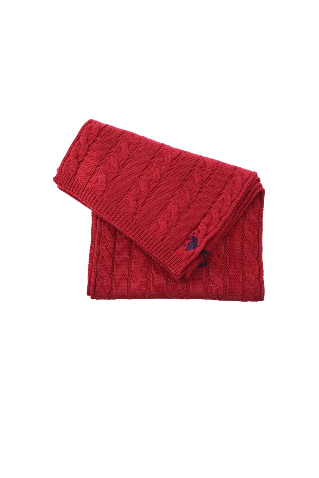 Us Polo Assn Sciarpa Uomo a trecce