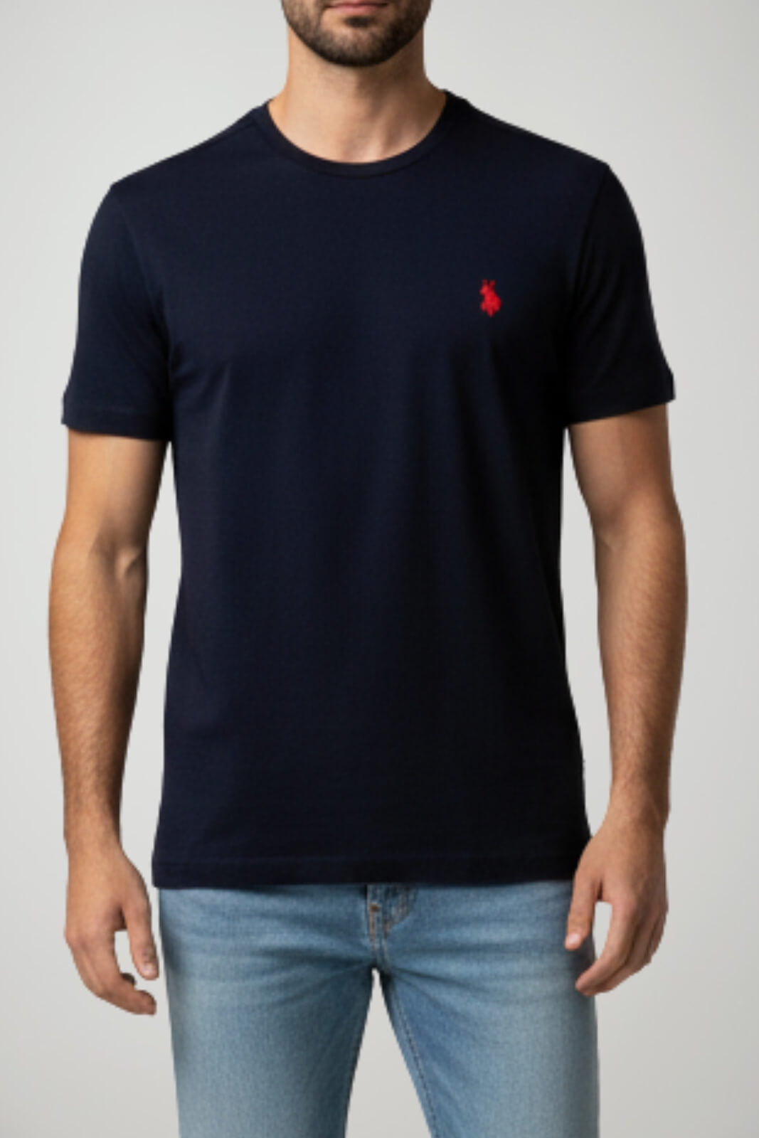 Us Polo Assn T-shirt Uomo basic in cotone