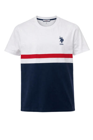 Us Polo Assn T-shirt Uomo in colorblock