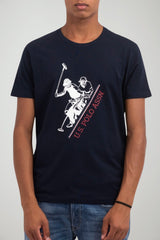 Us Polo Assn T-shirt Uomo con maxi stampa