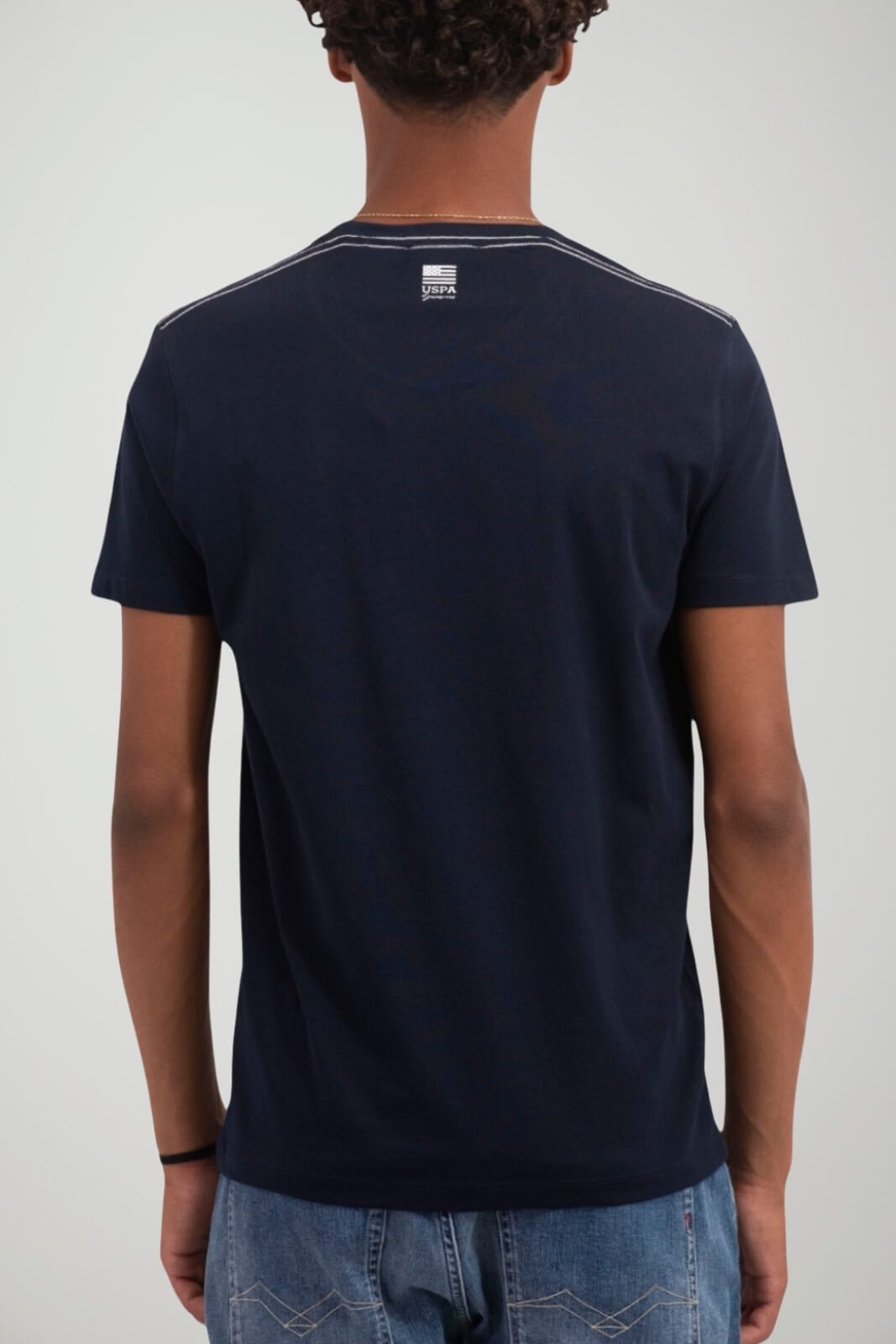 Us Polo Assn T-shirt Uomo con maxi stampa