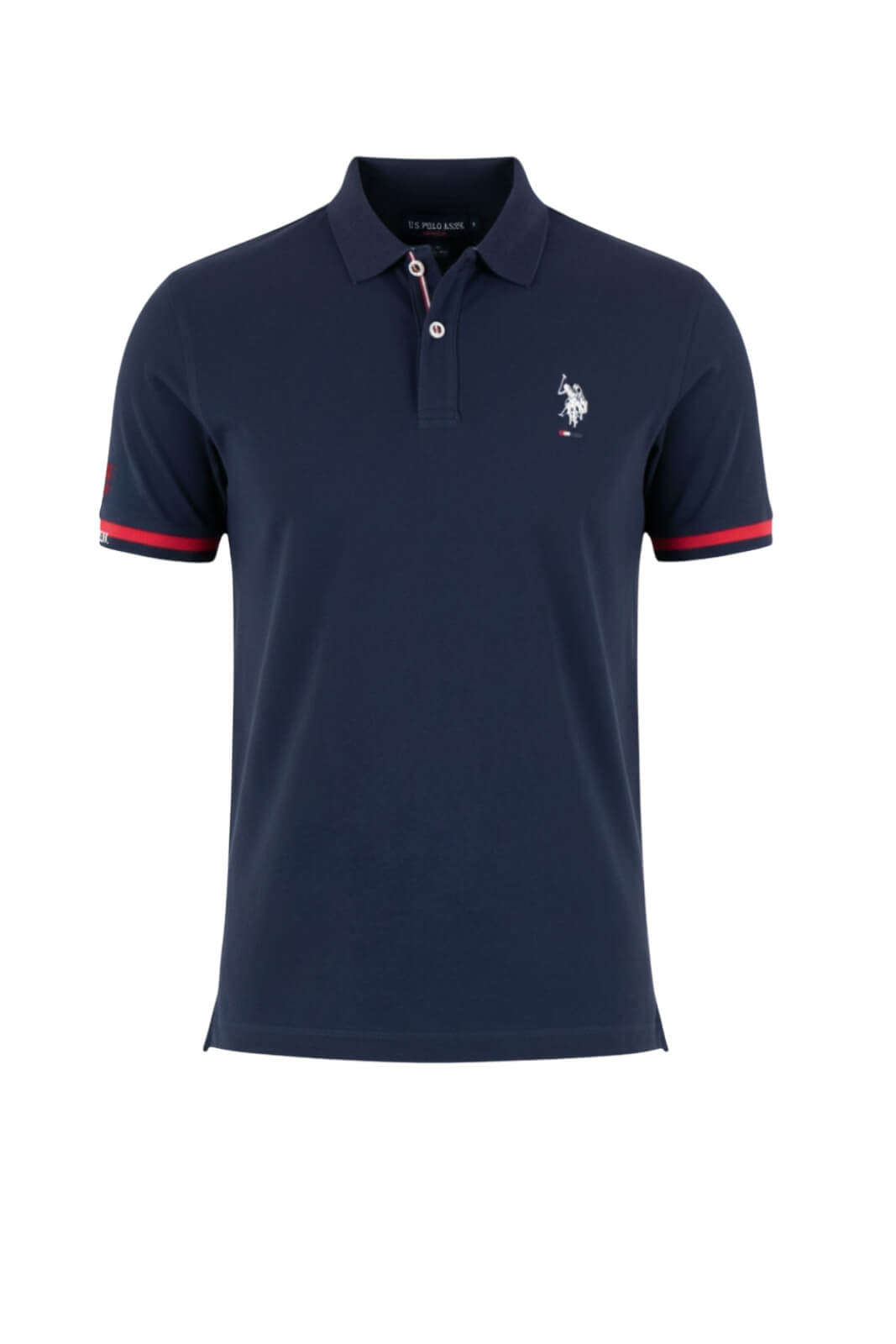 Polo da uomo Us Polo Assn in piquet a maniche corte