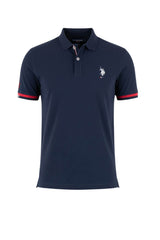 Polo da uomo Us Polo Assn in piquet a maniche corte
