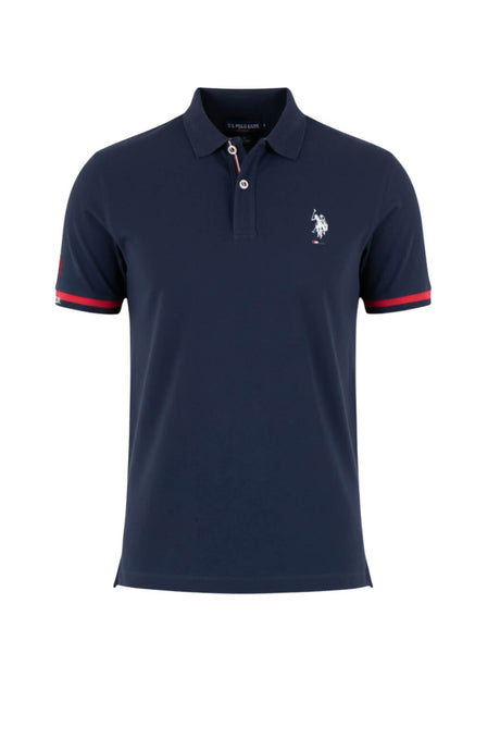 Polo da uomo Us Polo Assn in piquet a maniche corte