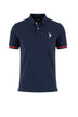 Polo da uomo Us Polo Assn in piquet a maniche corte