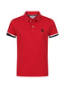 Polo da uomo Us Polo Assn in piquet a maniche corte