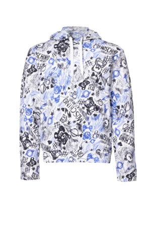 Moschino Underwear Men's Drawstring Sweatshirt