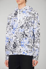 Moschino Underwear Men's Drawstring Sweatshirt