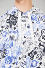 Moschino Underwear Men's Drawstring Sweatshirt