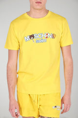 Moschino Swim Men's T-Shirt ICE CREAM LOGO