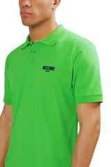 Moschino Swim Polo Men with embossed print
