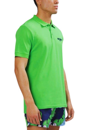 Moschino Swim Polo Men with embossed print