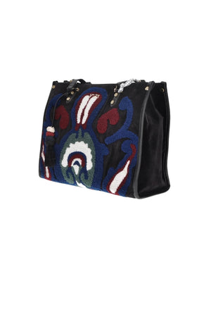 V° 73 Borsa Donna Melia con Disegni in Rilievo