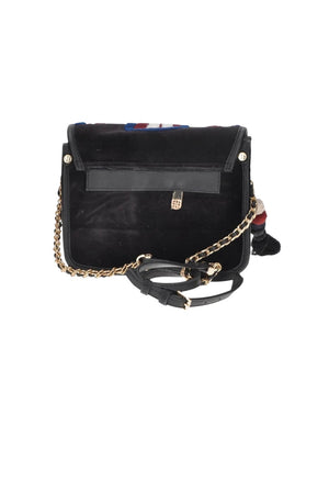 V° 73 Borsa Donna Melia con Disegni in Rilievo Cotone