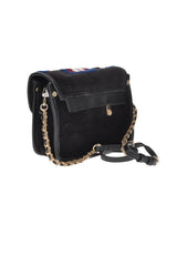V° 73 Borsa Donna Melia con Disegni in Rilievo Cotone