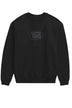 Vans Felpa Uomo Stampa Logo Centrale in Misto Cotone