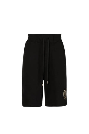 Versace Jeans Couture Bermuda Uomo in felpa con logo in rilievo